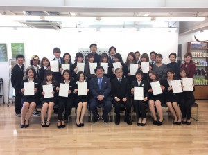新入社員お披露目